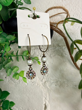 Heart’s Desire Earrings Bronze