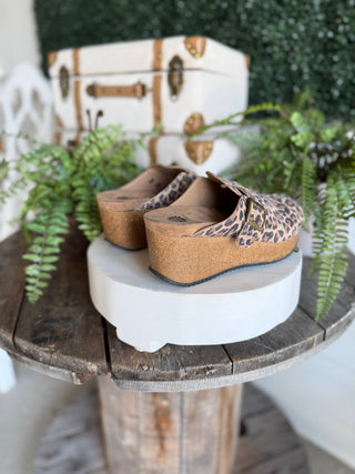 Mulani Leopard Clogs by Yellow Box Shoes Yellow Box