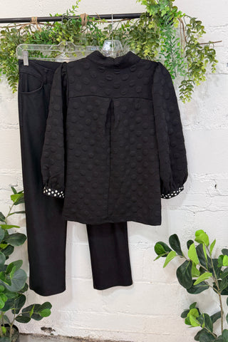 Peabody Top Black by Umgee