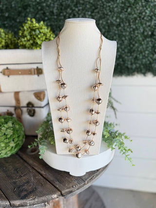 Nugget Necklace Gold Necklaces Miss Carla