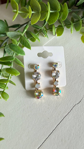Glee Earrings Light AB