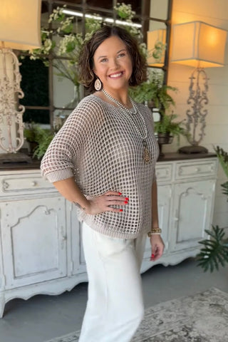 Easy Days Natural sweater Carolina