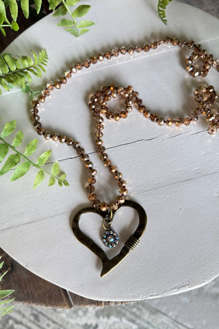 Heart's Desire Necklace Bronze/Copper Necklaces BFF