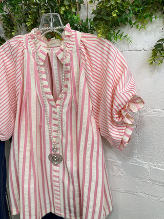 Mission Top Peony by Umgee Shirts & Tops Umgee