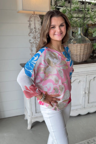 Blushing Sweater Pink
