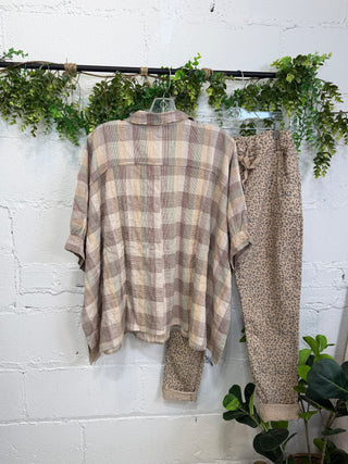 Aberdeen Top Mustard by Easel Shirts & Tops Easel