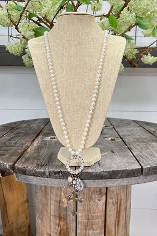 Heart and Soul Necklace Pearl Necklaces BFF