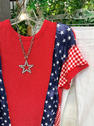 Firecracker Top Red Shirts & Tops Heimish USA