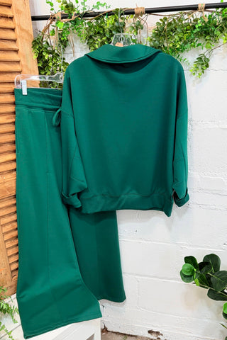 Abby Scuba Set Hunter Green
