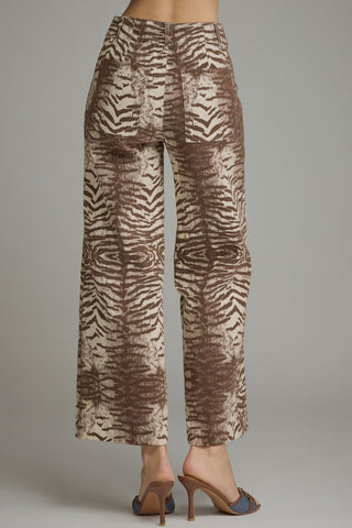 Anaya Pants Brown by Entro Pants Entro