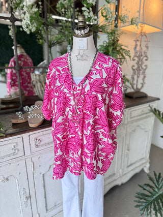 Debra Top Fuchsia by Jodifl Shirts & Tops Jodifl