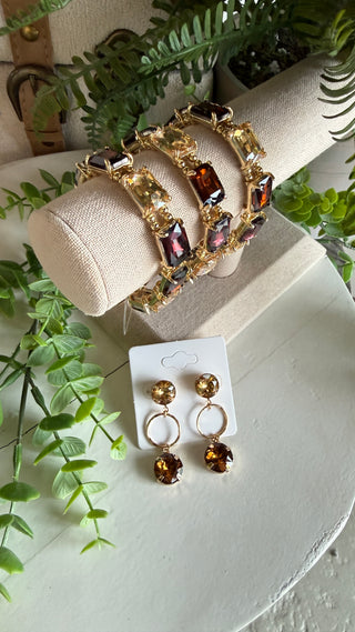 Imagine Earrings Brown