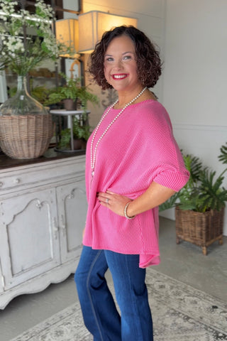 Enroute Top Fuchsia Shirts & Tops Zenana