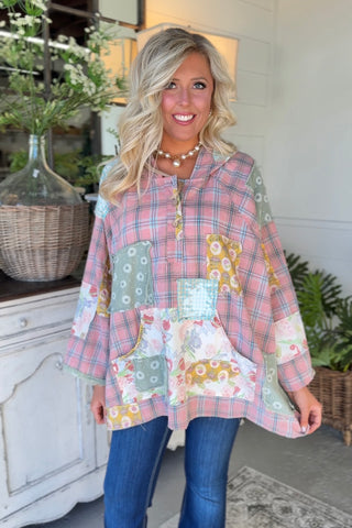 Ansley Pale Blush Shirts & Tops Blue Velvet