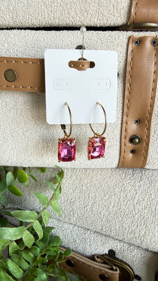 Sundance Earrings Gold/Pink Earrings Accessories To Go