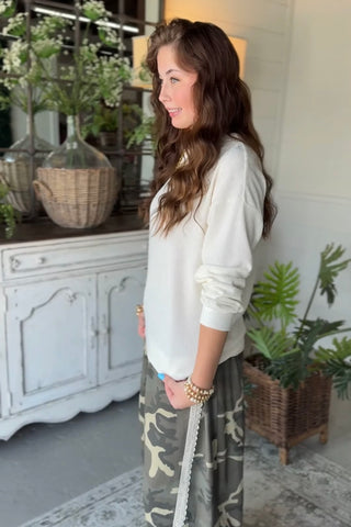 Road Trip Top Ivory