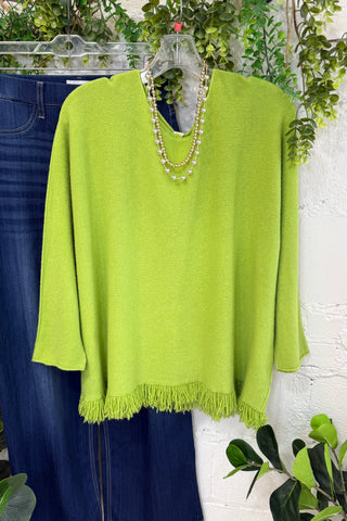 Wells Sweater Lime sweater Sole Luna