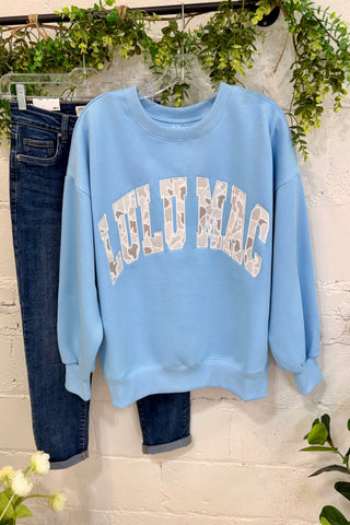 Lulu Mac Lt Blue/Camo