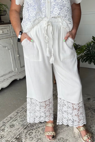 Celeste Pants Off White