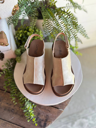 Volta II Sandal Washed Gold by Corky’s Sandal Corky's Footwear
