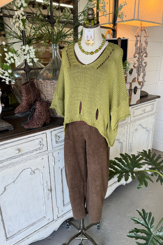 Knockout Sweater Olive Sweater Toscana 51