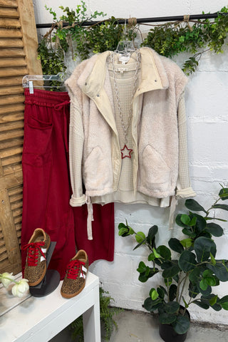 Woodland Pants Dk Red Pants Anniewear