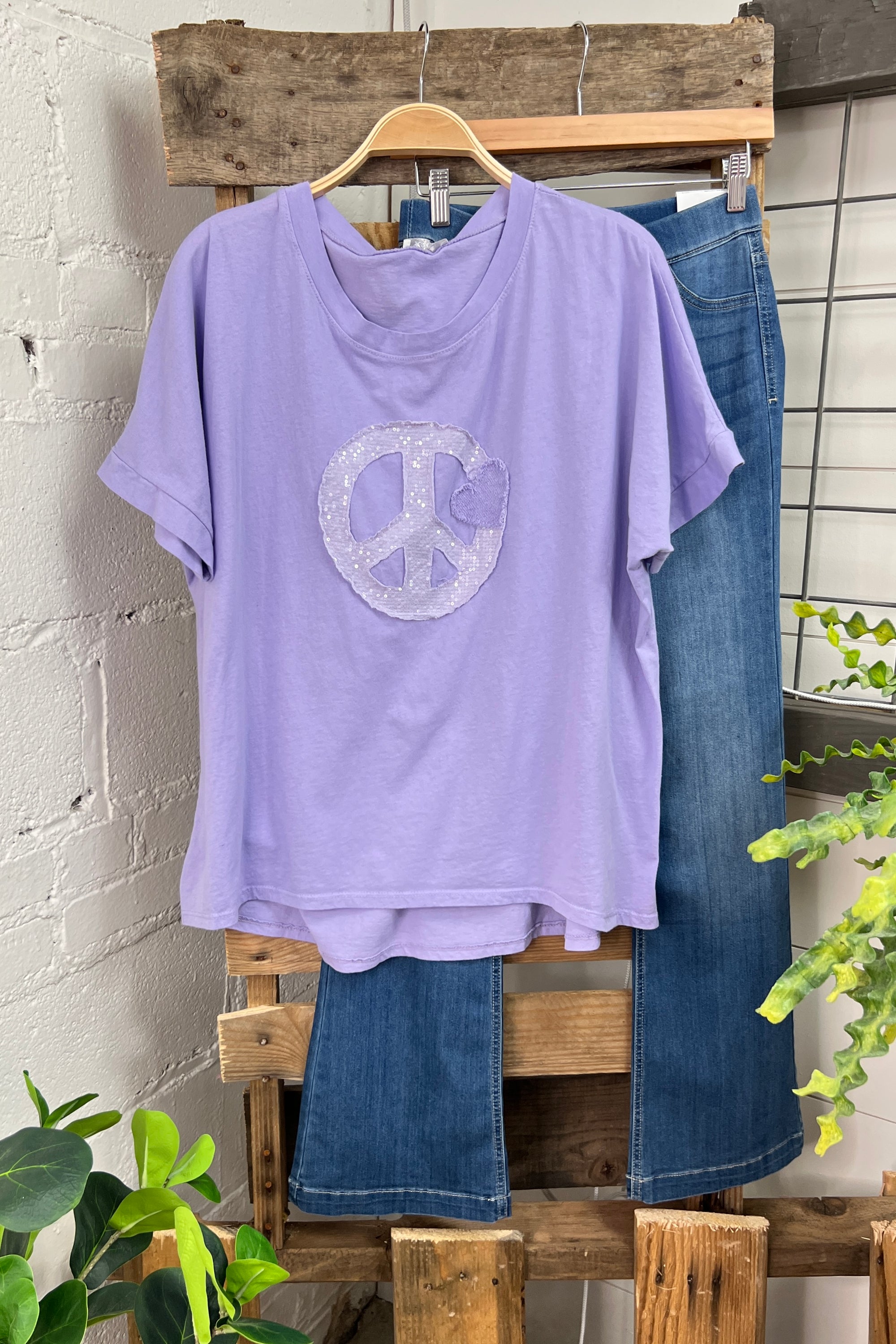 Peaceful Heart  Oz One Size Lavender 