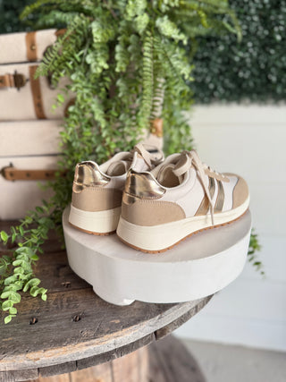 Emerie Sneakers Gold Multi Shoes Jellypop