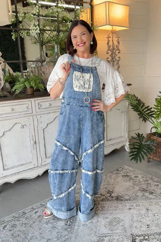 Christina Overalls Denim Overalls Pol Clothing