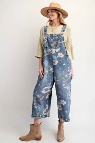 Clarabelle Overalls Denim by Easel