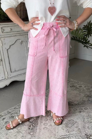 Callie Pants Pink Pants Sage+Fig