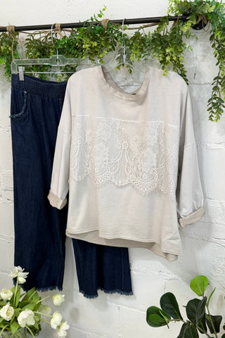 Darby Top Natural Shirts & Tops MuMu