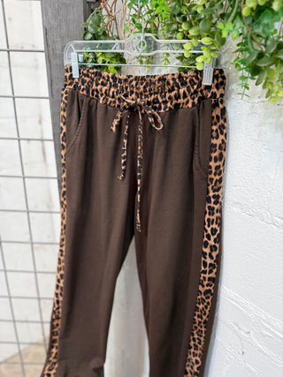 Gone Wild Pants Brown Pants Sunflower