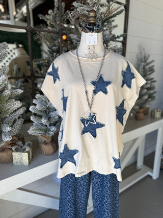 Constellation Natural RESTOCK Soon Shirts & Tops Blue Velvet