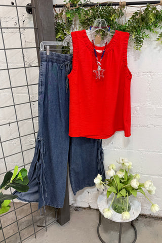 Billie Top Cherry