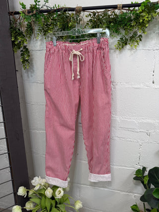 Bindi Pants Red limited stock Pants Miss Carla