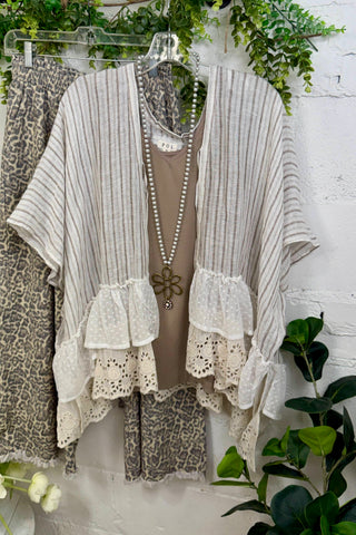 Chadwick Top Natural by POL Clothing Shirts & Tops Pol Clothing