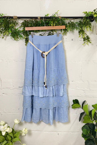 Showstopper Skirt White Skirt Miss Carla