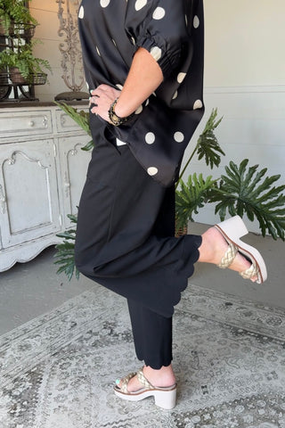 Kayley Jo Pants Black by Jodifl