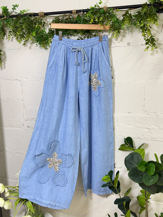 Spring Bling Top Blue Shirts & Tops New Afeis