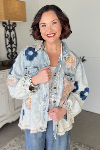 Petunia Jacket Denim Jacket Pol Clothing