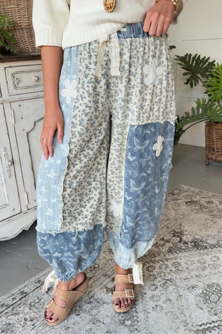 Meadow Pant Butterfly Multi Pants Pol Clothing