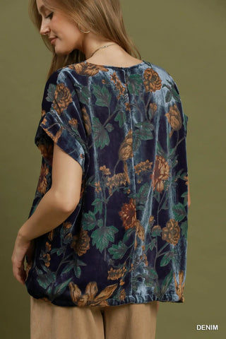 Rosamund Top Denim by Umgee Shirts & Tops Umgee
