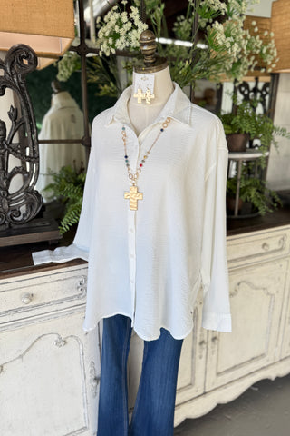 Ada Ivory Shirts & Tops Mittoshop
