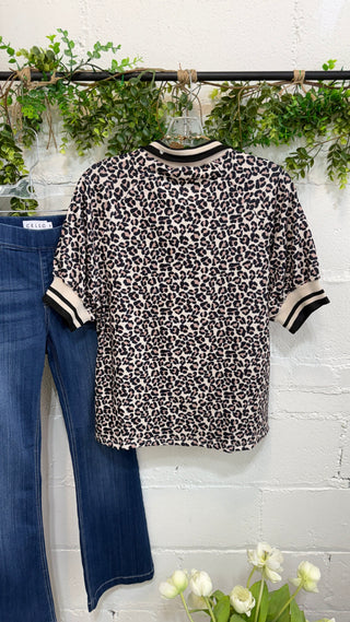 Boundless Top Leopard Shirts & Tops Carol's Boutique