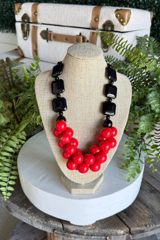 Cherry Bomb Necklace Red