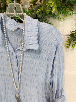 Oak Hill Top Sky Shirts & Tops YOLLY