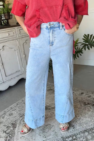 Monique Jeans Lt Denim Jeans Anniewear