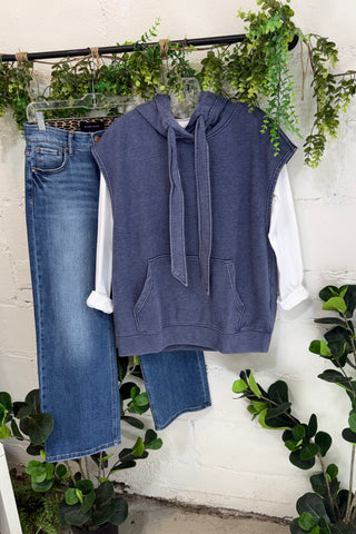 Take It Easy Hoodie Navy
