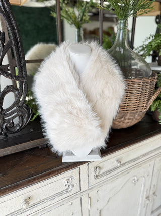 Winter Mode Scarf Ivory Scarf Carol's Boutique